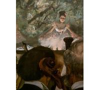 XcBAIHOUD Famous Modern Artwork Classic Canvas Painting the Musicians by Edgar Degas Printed Paintings for Room Decor 60x90cm