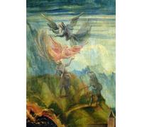 XcBAIHOUD Famous Modern Canvas Prints Animal Pictures Annunciation to the Shepherds by Matthias Grünewald Vintage Poster for Home Decor 60x90cm