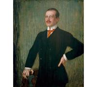 XcBAIHOUD Famous Modern Canvas Prints Animal Pictures Ernst Ludwig of Hesse Gem. V. by Franz von Stuck Vintage Poster for Room Decor 60x90cm