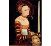 XcBAIHOUD Famous Modern Canvas Prints Animal Pictures Judith by Lucas the Elder Cranach Vintage Poster for Room Decor 60x90cm