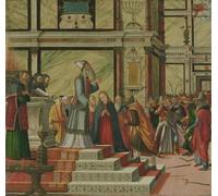 XcBAIHOUD Famous Modern Canvas Prints Animal Pictures Marriage of the Virgin by Vittore Carpaccio Vintage Poster for Home Decor 60x90cm