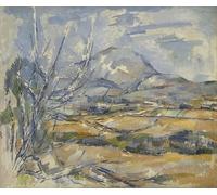 XcBAIHOUD Famous Modern Canvas Prints Animal Pictures Montagne Sainte-victoire by Paul Cézanne Vintage Poster for Room Decor 60x90cm