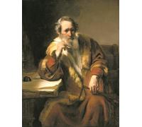 XcBAIHOUD Famous Modern Canvas Prints Animal Pictures the Apostle by Nicolaes Maes Vintage Poster for Room Decor 60x90cm