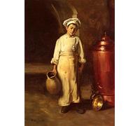 XcBAIHOUD Famous Modern Canvas Prints Animal Pictures the Cook's Helper by Claude Bail Vintage Poster for Home Decor 60x90cm