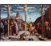 XcBAIHOUD Famous Modern Canvas Prints Animal Pictures the Crucifixion Called the Calvary by Andrea Mantegna Vintage Poster for Room Decor 60x90cm