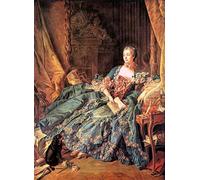 XcBAIHOUD Famous Modern Canvas Prints Animal Pictures the Marquise De Pompadour by Francois Boucher Vintage Poster for Room Decor 60x90cm