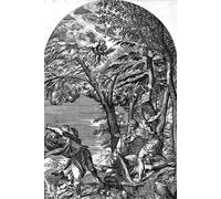XcBAIHOUD Famous Modern Canvas Prints Animal Pictures The Martyrdom of Saint Peter Titian Vintage Poster for Home Decor 60x90cm
