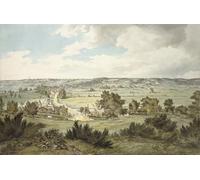 XcBAIHOUD Famous Modern Canvas Prints Animal Pictures the Valley of the Stour by John Constable Vintage Poster for Home Decor 60x90cm