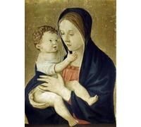 XcBAIHOUD Famous Modern Canvas Prints Animal Pictures the Virgin and Child by famous artist Vintage Poster for Room Decor 60x90cm