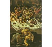 XcBAIHOUD Famous Painting Art Print Poster Canvas Prints Battle of Lapiths and Centaurs by Piero Di Cosimo Picture Mural for Room Decor 60x90cm