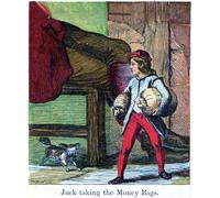 XcBAIHOUD Famous Painting Art Print Poster Canvas Prints Jack Taking the Moneybags From the Castle by Harrison William Weir Picture Mural for Home Decor 60x90cm