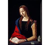 XcBAIHOUD Famous Painting Art Print Poster Canvas Prints Madeleine by Piero Di Cosimo Picture Mural for Room Decor 60x90cm
