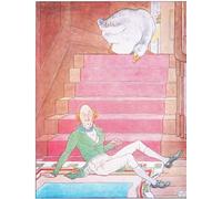 XcBAIHOUD Famous Painting Art Print Poster Canvas Prints There I Met an Old Man Who Wouldn't Say His Prayers I Took Him by Leonard Leslie Brooke Picture Mural for Home Decor 60x90cm