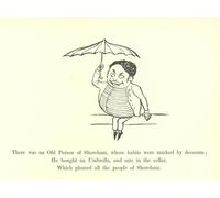 XcBAIHOUD Famous Painting Art Print Poster Canvas Prints There Was an Old Person Shoreham Whose Habits Were Marked by Edward Leaars Picture Mural for Home Decor 60x90cm