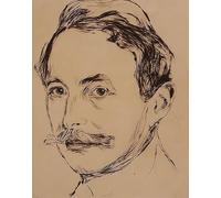 XcBAIHOUD Famous Painting Famous Art Minimalist Prints Dr Max Linde by Edvard Munch Art Canvas Murals for Room Decor 60x90cm