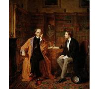 XcBAIHOUD Famous Painting Famous Art Minimalist Prints Hope by William Powell Frith Art Canvas Murals for Room Decor 60x90cm