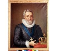 XcBAIHOUD Famous Painting Famous Art Minimalist Prints Portrait of Henry Iv King of France by Philippe De Champaigne Art Canvas Murals for Room Decor 60x90cm