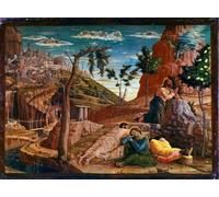 XcBAIHOUD Famous Painting Famous Art Minimalist Prints Prayer in the Garden of Olives After the Last Supper by Andrea Mantegna Art Canvas Murals for Room Decor 60x90cm