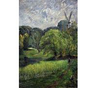 XcBAIHOUD Famous Painting Famous Art Minimalist Prints the Queen by Paul Gauguin Art Canvas Murals for Home Decor 60x90cm