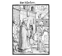 XcBAIHOUD Famous Painting Modern Artwork Classic Canvas Painting Death and the Parish Priest by Hans Holbein Der Jüngere Printed Paintings for Room Decor 60x90cm