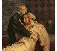 XcBAIHOUD Famous Painting Modern Artwork Classic Canvas Painting Ivan the Terrible and His Son on the November by Ilya Efimovich Repin Printed Paintings for Room Decor 60x90cm