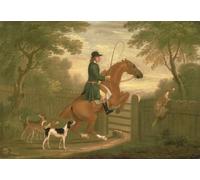XcBAIHOUD Famous Painting Modern Artwork Classic Canvas Painting One of Four Portraits of Horse by Famous Painter Printed Paintings for Room Decor 60x90cm