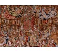 XcBAIHOUD Famous Painting Modern Artwork Classic Canvas Painting Series the Honours Honour by Bernard Van Orley Printed Paintings for Room Decor 60x90cm