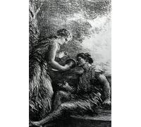 XcBAIHOUD Famous Painting Modern Artwork Classic Canvas Painting Sieglinde and Siegmund Scene From Wagner's Opera the Valkyrie Printed Paintings for Room Decor 60x90cm