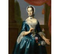 XcBAIHOUD Famous Painting Modern Canvas Prints Animal Pictures Anne Fairchild Bowler by Singleton Copley Vintage Poster for Room Decor 60x90cm