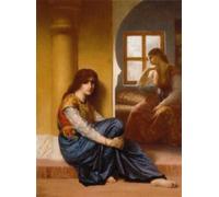 XcBAIHOUD Famous Painting Modern Canvas Prints Animal Pictures Femmes À L'intérieur by Gaston-casimir Saint-pierre Vintage Poster for Room Decor 60x90cm