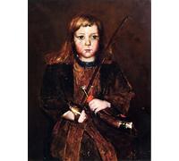 XcBAIHOUD Famous Painting Modern Canvas Prints Animal Pictures Frank P. Brown by Arthur Streeton Vintage Poster for Room Decor 60x90cm