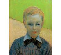 XcBAIHOUD Famous Painting Modern Canvas Prints Animal Pictures Head of a child also called Portrait of Camille Daurelle by Gustave Caillebotte Vintage Poster for Room Decor 60x90cm
