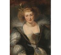 XcBAIHOUD Famous Painting Modern Canvas Prints Animal Pictures Portrait of Helena Fourment the Artist’s Second Wife by Peter Paul Rubens Vintage Poster for Room Decor 60x90cm