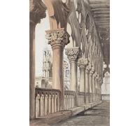 XcBAIHOUD Famous Painting Modern Canvas Prints Animal Pictures the Ducal Palace Renaissance Capitals of the Loggia by John Ruskin Vintage Poster for Home Decor 60x90cm