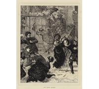 XcBAIHOUD Famous Painting Modern Canvas Prints Animal Pictures the Snow Battle by Mary Ellen Edwards Vintage Poster for Home Decor 60x90cm