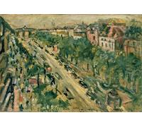 XcBAIHOUD Famous Painting Pictures Printed Wall Art Graffiti Berlin Unter Den Linden by Lovis Corinth Posters and Prints for Home Decor 60x90cm