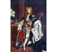 XcBAIHOUD Famous Painting Pictures Printed Wall Art Graffiti Portrait of Georg Ludwig Von Hannover by Godfrey Kneller Posters and Prints for Room Decor 60x90cm