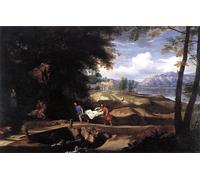 XcBAIHOUD Famous Painting Pictures Printed Wall Art Graffiti the Miracles of the Penitent St Mary Posters and Prints for Home Decor 60x90cm