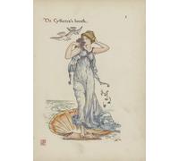 XcBAIHOUD Famous Pictures Printed Wall Art Graffiti Flowers From Shakespeares Garden by Walter Crane Posters and Prints for Room Decor 60x90cm