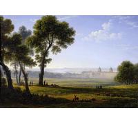XcBAIHOUD Famous Pictures Printed Wall Art Graffiti Greenwich by Glover Posters and Prints for Room Decor 60x90cm