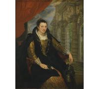XcBAIHOUD Famous Pictures Printed Wall Art Graffiti Portrait of Isabella Brandt by Peter Paul Rubens Posters and Prints for Home Decor 60x90cm