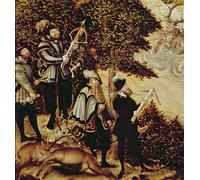 XcBAIHOUD Famous Pictures Printed Wall Art Graffiti Portrait of Luther by Lucas Cranach the Elder Posters and Prints for Room Decor 60x90cm