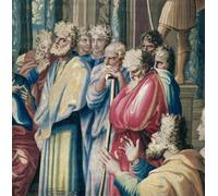 XcBAIHOUD Famous Pictures Printed Wall Art Graffiti Tapestry Depicting the Acts of the Apostles Saint Paul Preaching to by Raffaello Sanzio Raphael Posters and Prints for Home Decor 60x90cm