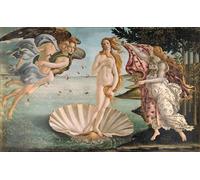 XcBAIHOUD Famous Pictures Printed Wall Art Graffiti The birth of venus by Sandro Botticelli Posters and Prints for Home Decor 60x90cm