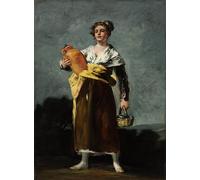 XcBAIHOUD Famous Pictures Printed Wall Art Graffiti the Water La Aguadora by Francisco De Goya Posters and Prints for Room Decor 60x90cm