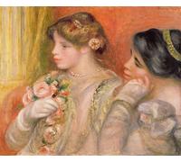 XcBAIHOUD Vintage Art Print Poster Canvas Prints in the Lodge by Pierre Auguste Renoir Picture Mural for Office Decor 60x90cm