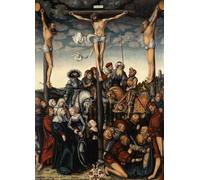 XcBAIHOUD Vintage Art Print Poster Canvas Prints Portrait of a Young Man by Lucas Cranach the Elder Picture Mural for Office Decor 60x90cm