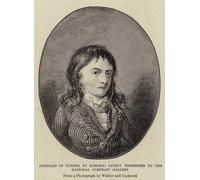 XcBAIHOUD Vintage Art Print Poster Canvas Prints Portrait of Turner by Himself Lately Presented to the National Portrait Gallery by Mallord William Turner Picture Mural for Office Decor 60x90cm