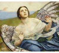 XcBAIHOUD Vintage Art Print Poster Canvas Prints the Sense of Sight by Annie Louisa Swynnerton Picture Mural for Office Decor 60x90cm