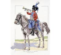 XcBAIHOUD Vintage Famous Art Minimalist Prints Guard of Honour of Lyon From Art Canvas Murals for Office Decor 60x90cm